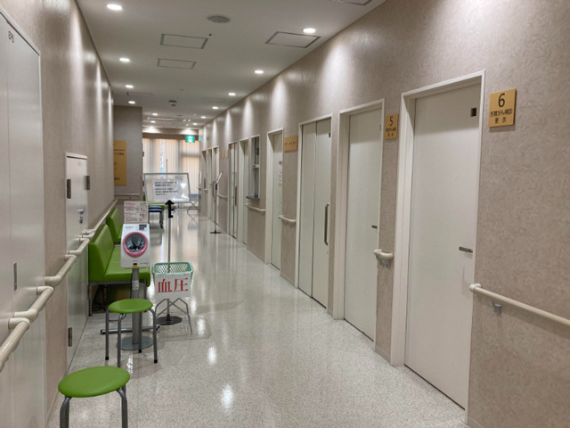 レントゲン検査室